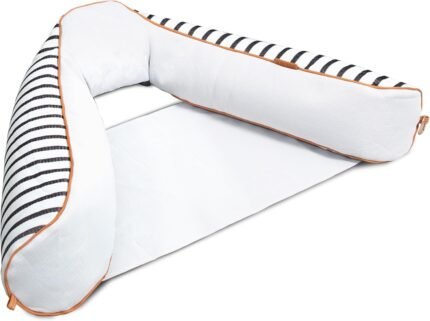 Big Joe Noodle Sling, No Inflation Needed, Pool Float with Armrests, Quick Draining Fabric, Cup Holder