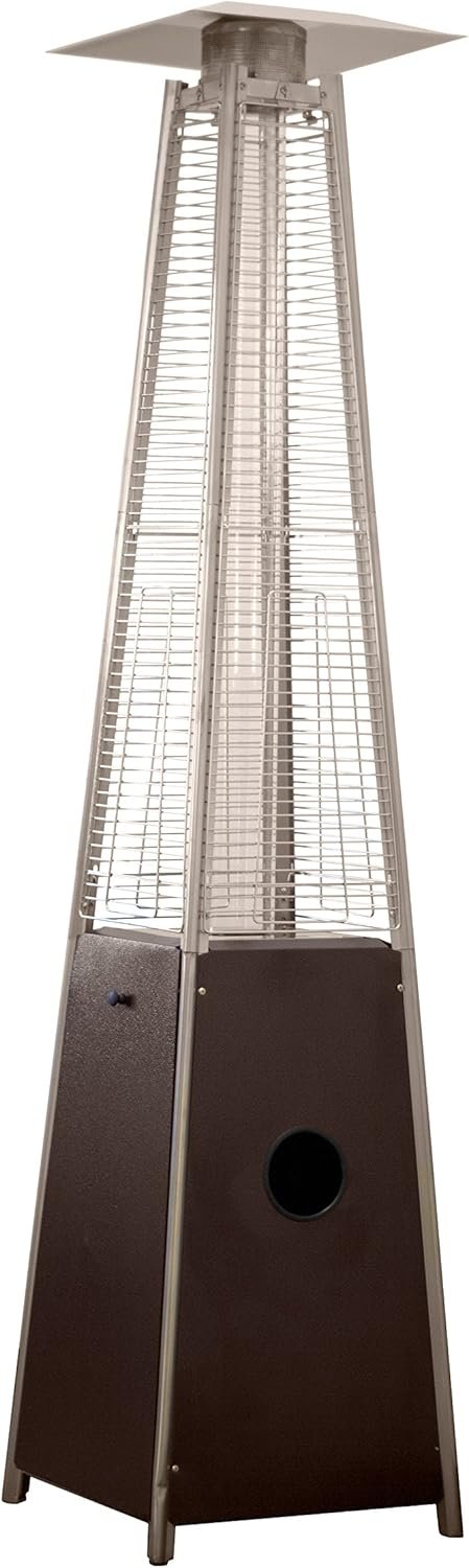AZ Patio Pyramid Glass Tube Propane Gas Patio Heater, CSA certified