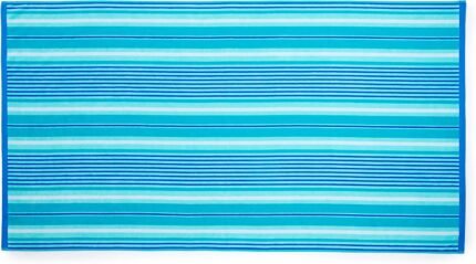 Martha Stewart Cabana Luxury Spa & Hotel Quality 100% Turkish Cotton 2-Piece Beach Towel Set, 450 GSM, 40" x 72", Soft, Quick Dry Towels, Absorbent, Oversized Beach Essentials, Pool Towels, Blue